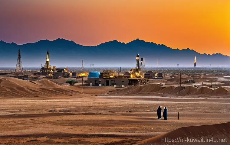 쿠웨이트의 독립 역사 - **Prompt 1: "The Cradle of Kuwait: A Strategic Trading Center"**
    A wide-angle, vibrant painting ...